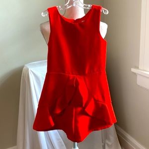 Gianni Bini girls ruffled romper